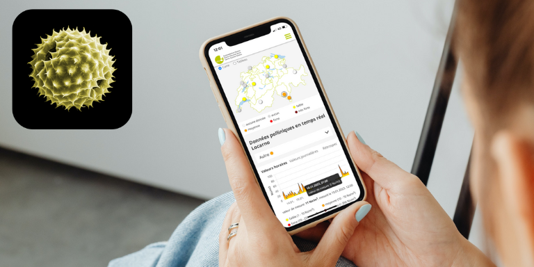 Nouvelle layout: données polliniques en temps réel