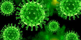 Illustrazione del nuovo coronavirus